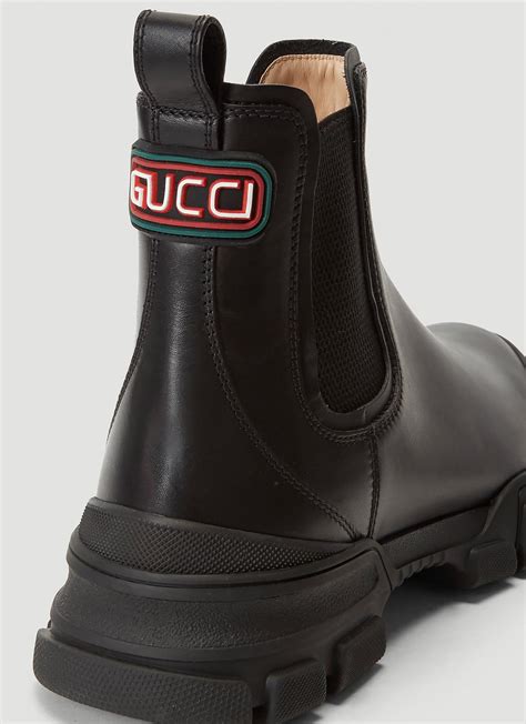 gucci leon chelsea boot|gucci chelsea boots men.